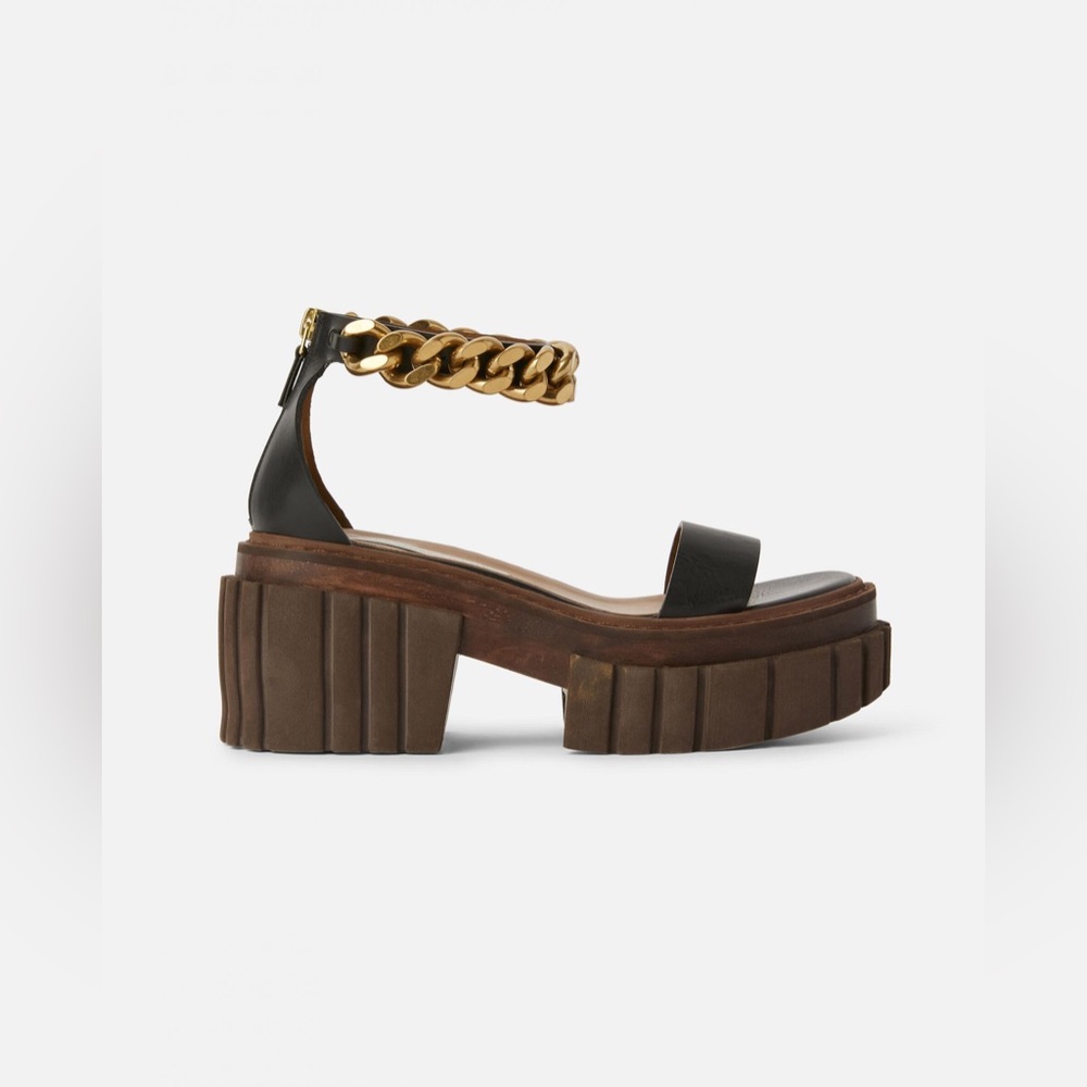 Stella McCartney Emelie Chunky Chain Sandal
